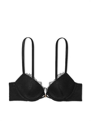 Gül Dantelli Push-Up Sütyen