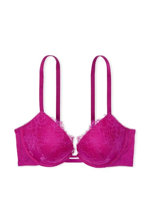 Gül Dantelli Push-Up Sütyen