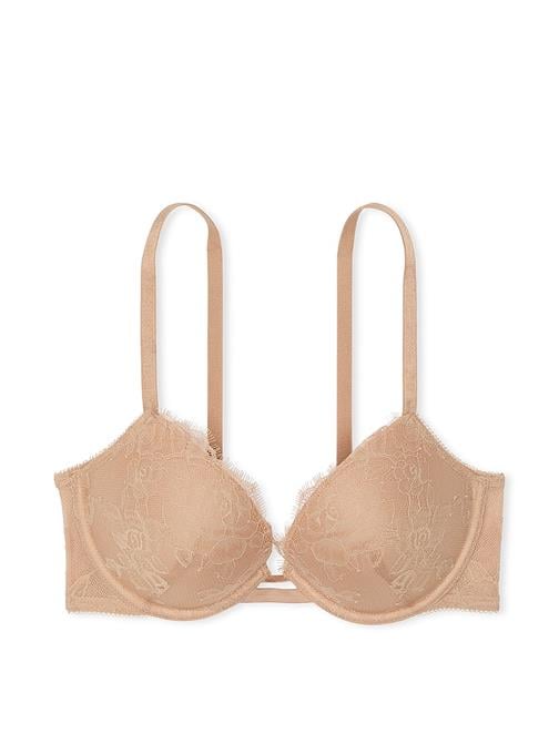 Gül Dantelli Push-Up Sütyen