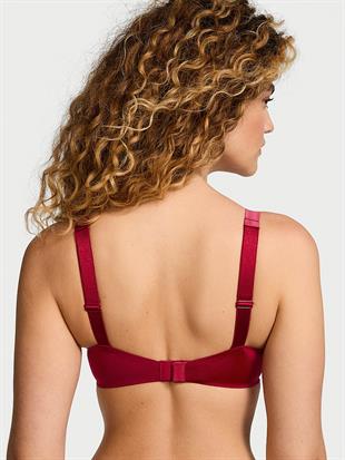 Işıltılı Askılı Push-Up Sütyen