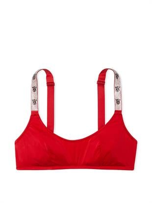 Işıltılı Askılı Scoop Bralet