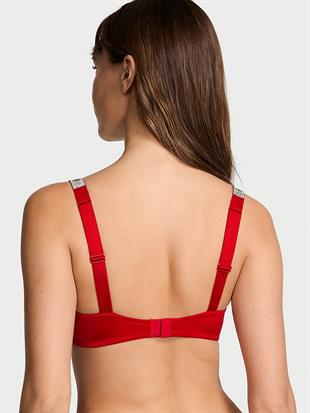 Işıltılı Askılı Scoop Bralet