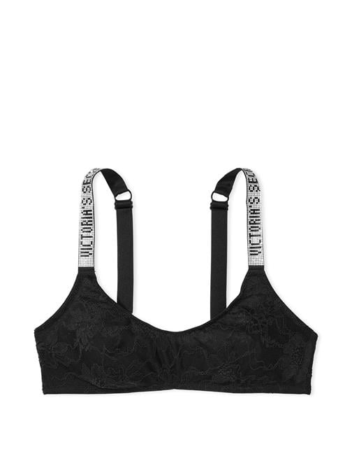 Işıltılı Askılı Scoop Bralet