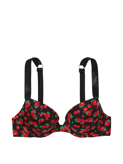 Işıltılı Askılı Sexy Tee Push-Up Bikini Üstü