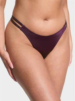 Işıltılı Çift Askılı Smooth Tanga