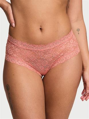 Işıltılı Dantelli Cheeky Külot