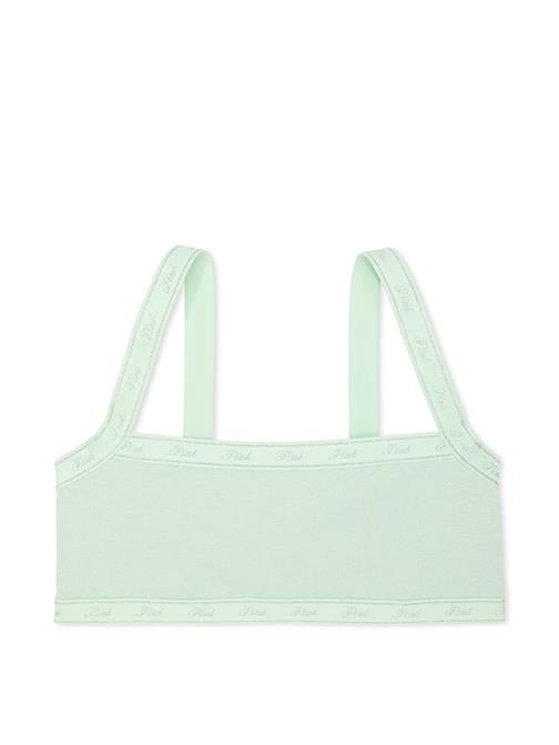 Işıltılı Logolu Düz Yaka Bralet