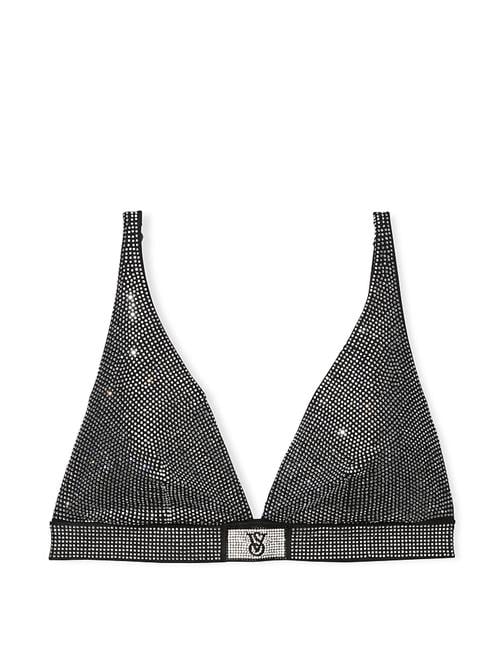 Işıltılı Pamuklu Balensiz Derin Dekolteli Bralet