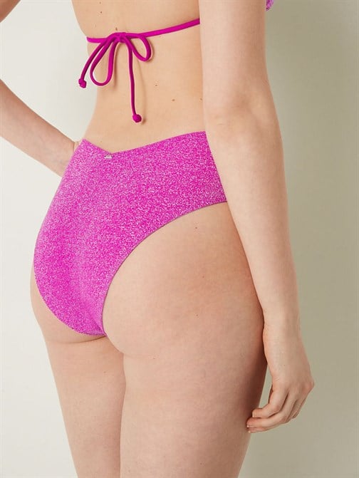 IŞILTILI YÜKSEK BEL CHEEKY BİKİNİ ALTI