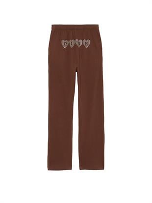 Ivy Düz Paça Polar Eşofman Altı
