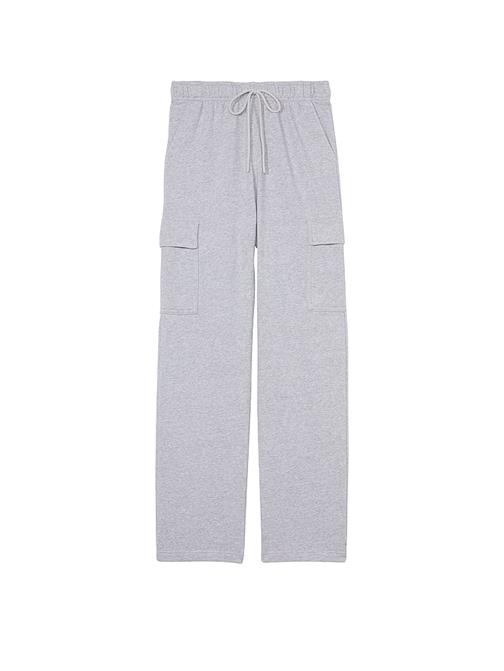 Ivy Fleece Düz Paça Kargo Eşofman Altı