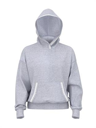 Ivy Kampüs Kapüşonlu Sweatshirt
