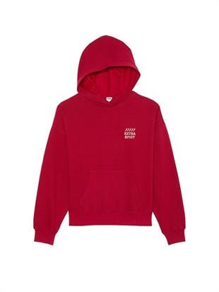 Ivy Kampüs Polar Kapüşonlu Sweatshirt