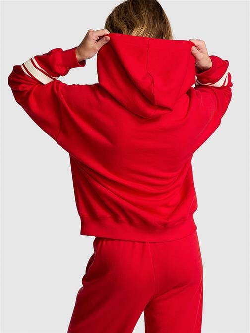 Ivy Kampüs Polar Kapüşonlu Sweatshirt