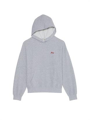 Ivy Kampüs Polar Kapüşonlu Sweatshirt