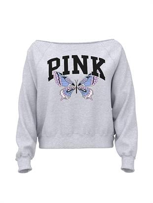 Ivy Omzu Açık Sweatshirt