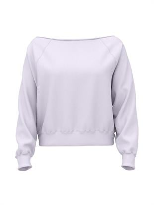 Ivy Omzu Açık Sweatshirt