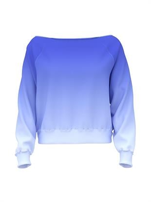 Ivy Omzu Açık Sweatshirt