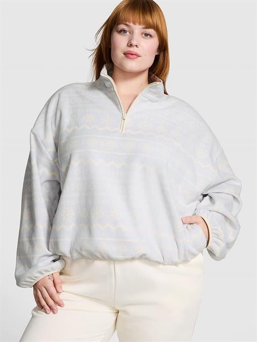 Ivy Polar Yarım Fermuarlı Sweatshirt