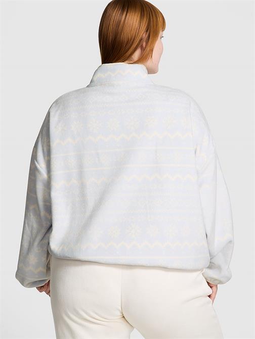 Ivy Polar Yarım Fermuarlı Sweatshirt