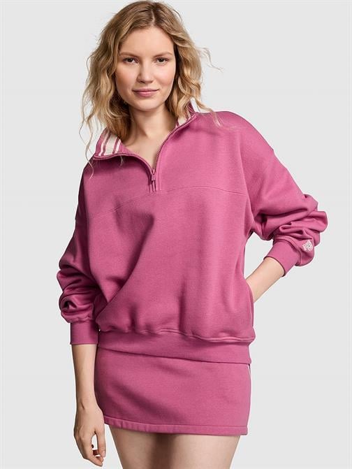 Ivy Polar Yarım Fermuarlı Sweatshirt