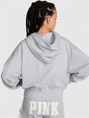 Ivy Terry Dar Kesim Fermuarlı Sweatshirt