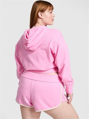 Ivy Terry Dar Kesim Fermuarlı Sweatshirt