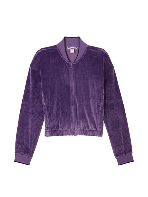 Kadife Fitilli Bomber Ceket