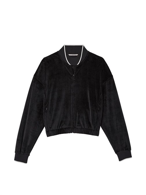 Kadife Fitilli Bomber Ceket