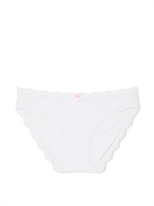 Kalp Biyeli Pamuklu Bikini Külot