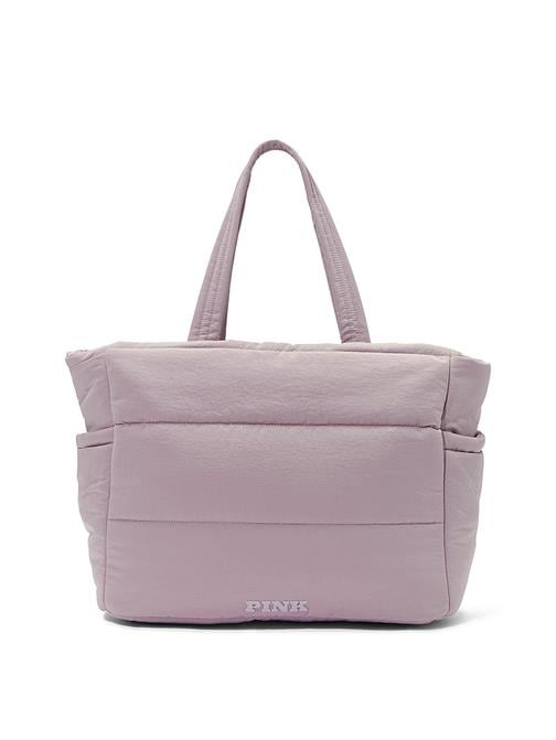 Kapitone Puffer Tote Çanta