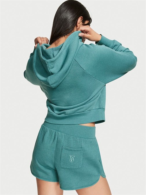 Kapüşonlu Polar Sweatshirt