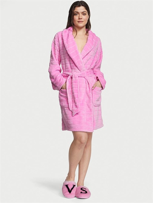 Kısa Cozy Sabahlık