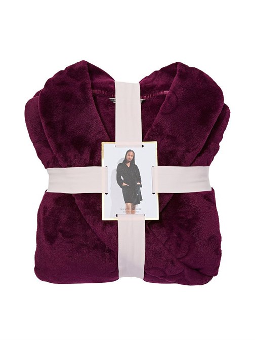 Kısa Cozy Sabahlık