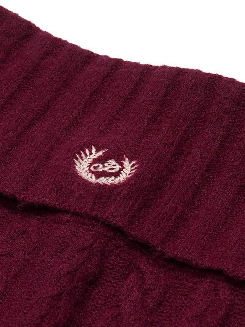 Kolej Örgü Beli Katlanabilen İspanyol Paça Pantolon