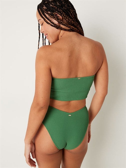 KRİNKLE BANDEAU BİKİNİ ÜSTÜ