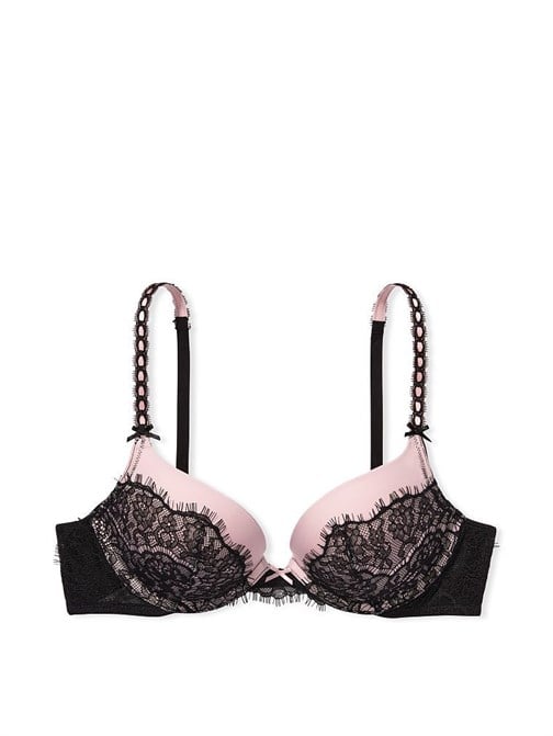Kurdele Detaylı Push-Up Sütyen