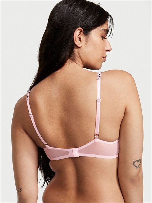 Kurdele Detaylı Push-Up Sütyen