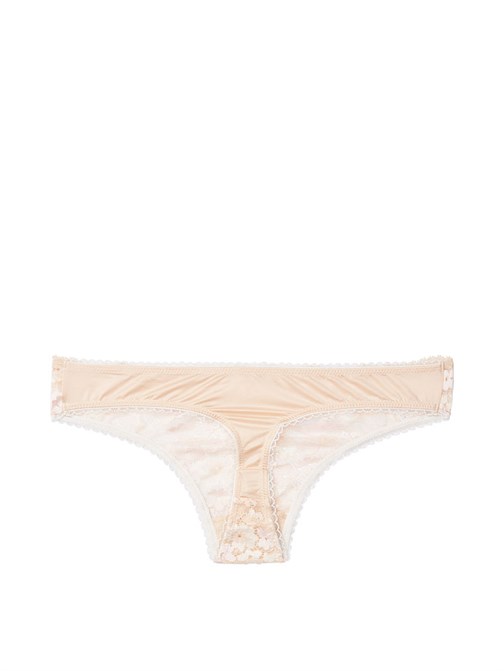 Lace Front Thong Panty