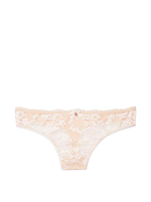 Lace Front Thong Panty