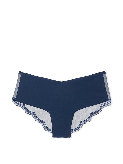 Lazer Kesim Arkası Tül Cheeky Külot
