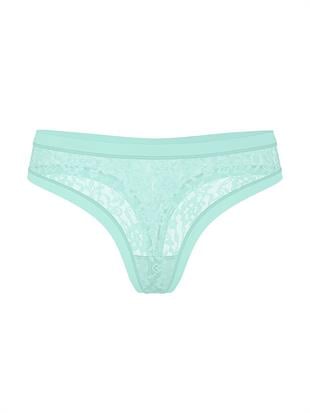 Lazer Kesim Dantelli Tanga