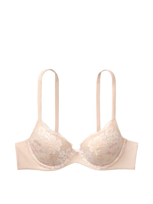 Lightly Lined Smooth & Lace Demi Bra
