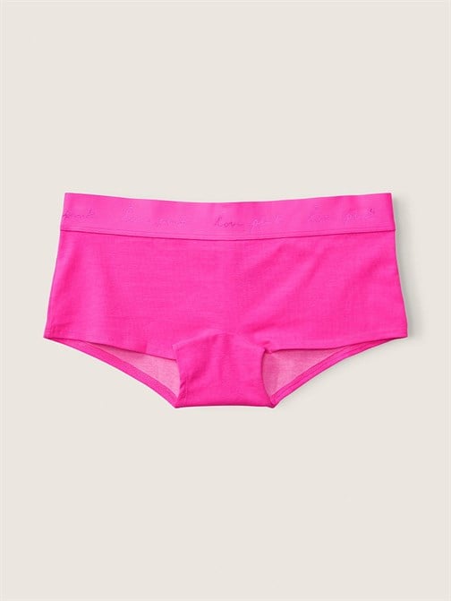 Logo Baskılı Boyshort Külot