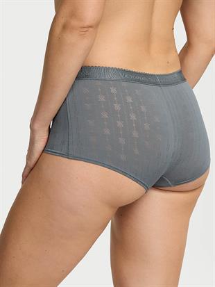 Logo Detaylı Pointelle Boyshort Külot