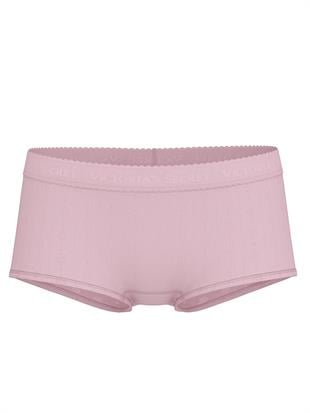 Logo Detaylı Pointelle Boyshort Külot
