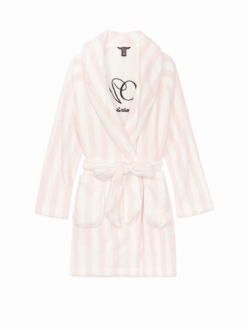 Logo Short Cozy Robe