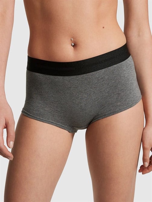 Logolu Boyshort Külot