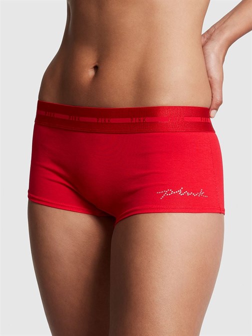 Logolu Boyshort Külot