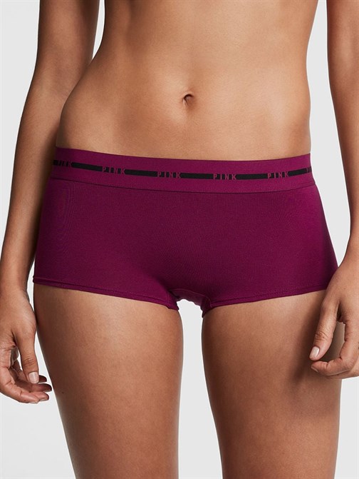 Logolu Boyshort Külot